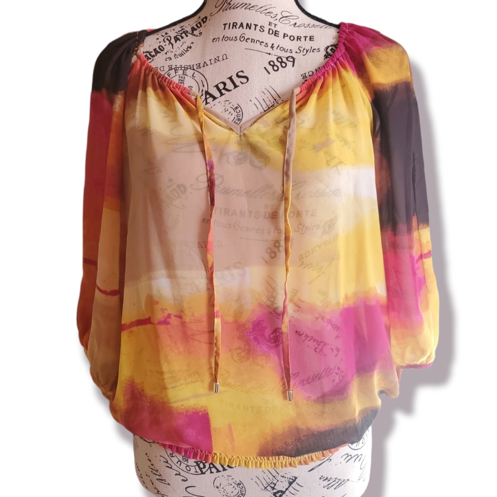 Alfani Sheer Top (shell)